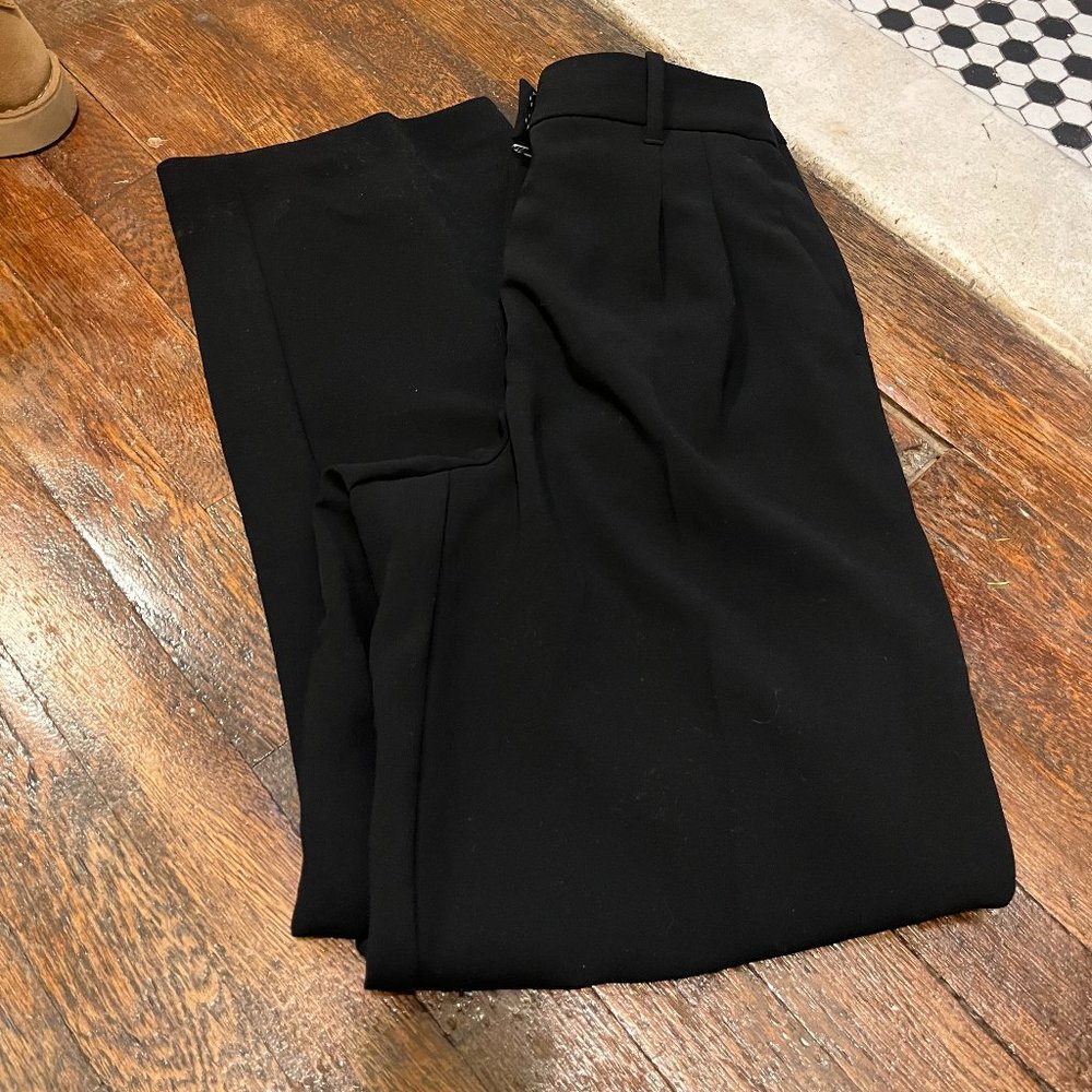 Effortless Pants in Black, 8 Short, Hemmed